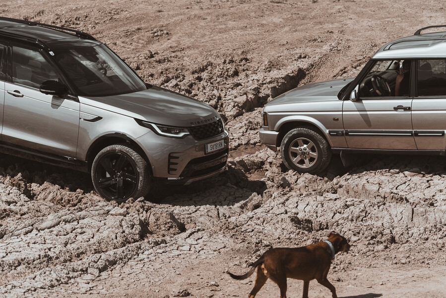 Land Rover Discovery New and Old
