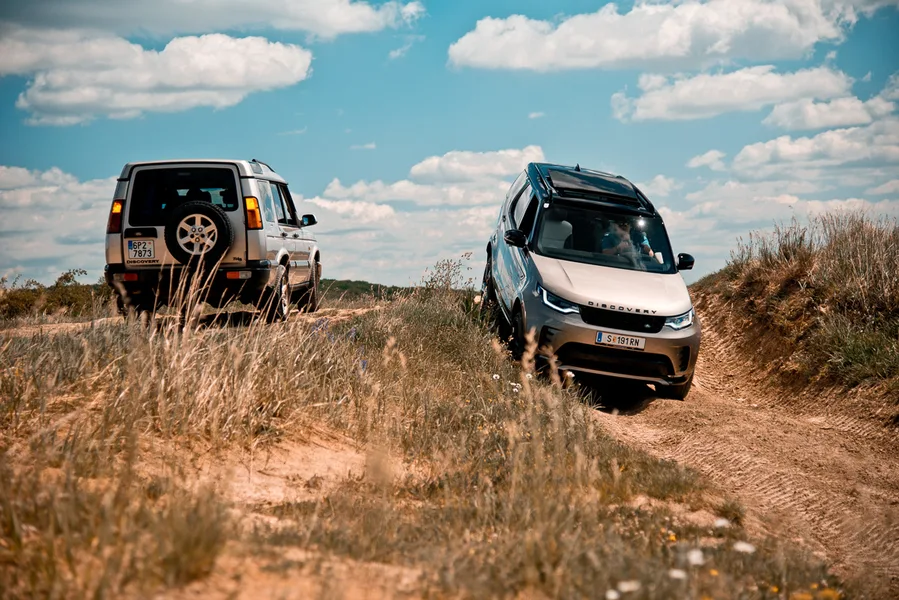 Land Rover Discovery New and Old